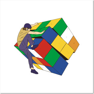 Cube Climber Posters and Art